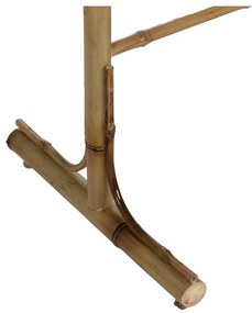 Bambusový stojan na oblečenie v prírodnej farbe 50x150x40 cm Manali – Ixia