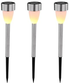 Globo 33576-3 - SADA 3x solárna lampa 3xLED/0,06W/1,2V IP44