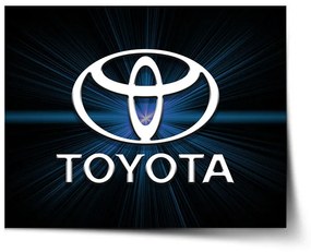 Sablio Plagát Toyota Blue Glow - 90x60 cm