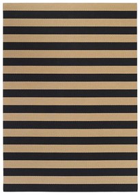 Woodnotes | Koberec Big Stripe - Béžovo-čierna / 200x300 cm