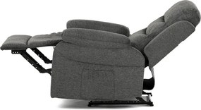 Polohovacie kreslo COZY 4086 GREY2