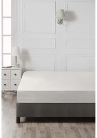 Biela napínacia bavlnená plachta 140x200 cm – Mijolnir