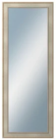 DANTIK - Zrkadlo v rámu, rozmer s rámom 60x160 cm z lišty TOOTH strieborná (2779)