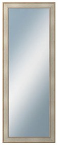 DANTIK - Zrkadlo v rámu, rozmer s rámom 60x160 cm z lišty TOOTH strieborná (2779)