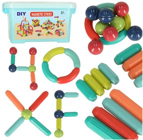 KIK Magnetické kocky pre malé deti 25 prvkov