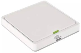 Vypínač 1-tlačidlový GoSmart 1xCR2430 Tuya biela