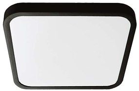 LED Kúpeľňové stropné svietidlo LED/18W/230V IP44 6500K 25x25 cm čierna