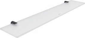 Nimco Polica bez ohrádky, 60 cm BORMO čierna - BRC 11091B-60-90