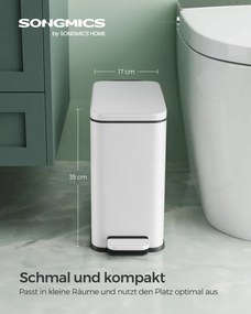 Odpadkový kôš 10 l LTB561W10