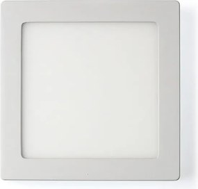 BERGE LED panel štvorcový 170x170x35mm prisadený - 12W - 230V - 860Lm - teplá biela