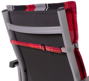 Blumfeldt Prato, poduška s nízkou zadnou časťou, na nižšie polohovacie kreslo, na záhradnú stoličku, polyester, 50 x 100 x 8 cm, 1 x poduška