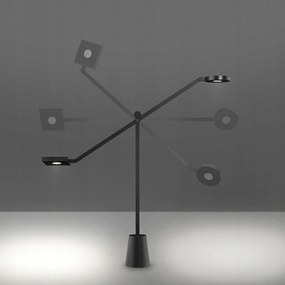 Stolová Led lampa Artemide Equilibrist T čierna, design Jean Nouvel, 1442010A
