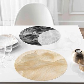 Plastové prestieranie ø 38 cm Celeste – douceur d'intérieur