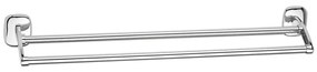 Aqualine - Nástenný vešiak na uteráky RUMBA 11,4x64 cm lesklý chróm