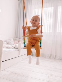 Hojdačka farebná s ohrádkou