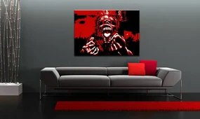 Ručne maľovaný POP Art obraz Iron Maiden | rôzne rozmery