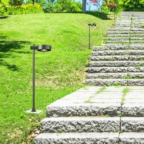 LED vonkajšie svietidlo LED/7W/230V 3000K IP65 čierne 102 cm