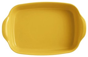 Žltá keramická zapekacia misa Emile Henry Ultime, 36 × 23 cm