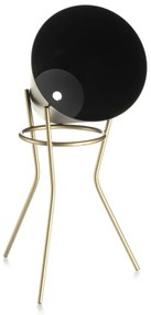 Kvetináč na stojane LOFT 24 cm čierny