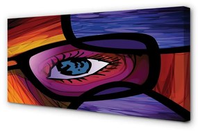 Obraz canvas eye image 125x50 cm