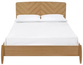 Dvojlôžková posteľ Woodman Farsta Herringbone, 140 × 200 cm