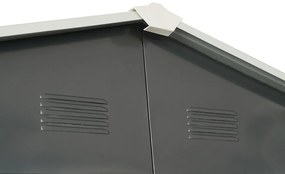 Záhradný domček na náradie s drevníkom Avenberg 3,22 x 1.96 m ANTRACIT SD-X68EWS