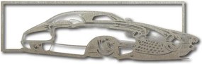 Exkluzívny obraz na stenu auto z drevenej preglejky história: Prírodná preglejka - Topoľ  natural 30 x 90 cm 3950-49483 PR0327