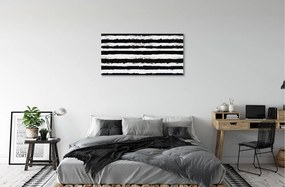 Obraz na plátne Nepravidelné pruhy zebra 120x60 cm