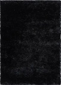 Koberce Breno Kusový koberec TWIST 600/black, čierna,80 x 150 cm