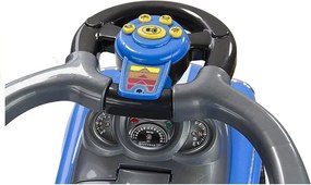 LEAN CARS Detský kočík so šmykľavkou Coupe Blue