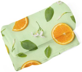 Sablio Deka Citrus a kvet - 150x120 cm