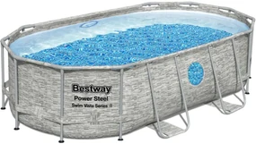 BESTWAY Power Steel Swim Vista Bazénový set 427 x 250 x 100 cm, kartušová filtrácia 56714