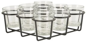 Ib Laursen Stojanček s mini pohármi Glasses
