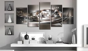 Artgeist Obraz - Platinum clouds Veľkosť: 200x100, Verzia: Na talianskom plátne