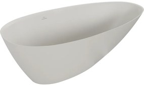 Mexen Milano, voľne stojaca vaňa z konglomerátu 150 x 82 cm, betónová matná, 57301508561