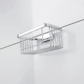 NIMCO Ki 14015-26 - Nástenná polica do sprchy KIBO lesklý chróm