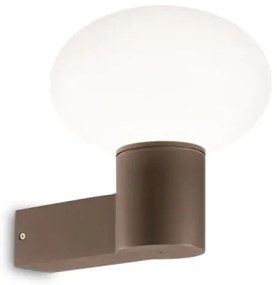 Ideal Lux - Vonkajšia nástenná lampa CLIO 1xE27/42W/230V IP44 hnedá