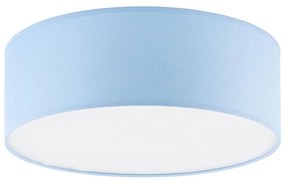Detské stropné svietidlo RONDO KIDS 4xE27/15W/230V modrá
