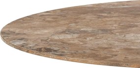 Keramický barový stôl Malta 105 cm béžový mramor