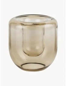 Ručne fúkaná sklenená váza Opal, V 16 cm
