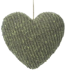 VIANOČNÁ DEKORÁCIA SADA 6KS IRIN 9X3X10 CM ZELENÁ