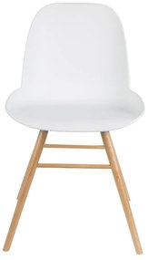 Biele jedálenské stoličky v súprave 2 ks Albert – Zuiver