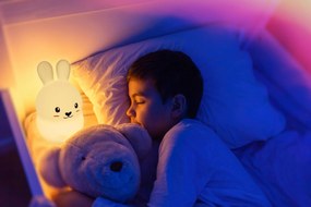 Silikónová nočná LED RGB lampa Rabbit