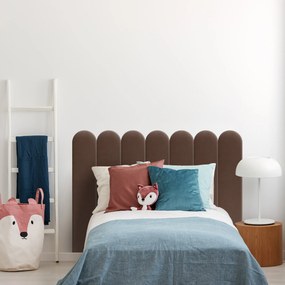 Zástena za posteľ - Oblúk - 20x100cm Farba: Hnedá, Rozmer: 20x100