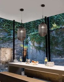 Luxusný luster Athena 22.5 tmavo sivé