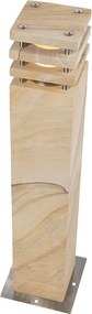 Moderná vonkajšia stojaca lampa pieskovec 70 cm - Grumpy