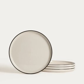 Sada štyroch tanierov AZRA béžová 778261 (4ks)