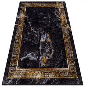 Kusový koberec Adoni čiernozlatý 140x190cm