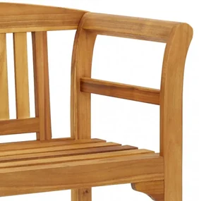 vidaXL Záhradná lavička 114 cm akáciový masív-