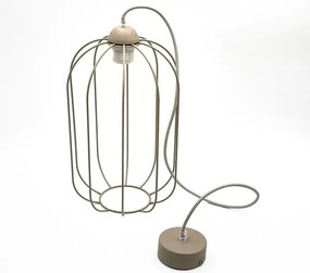 Luster na lanku DESTELLO 1xE27/15W/230V priemer 21 cm béžový